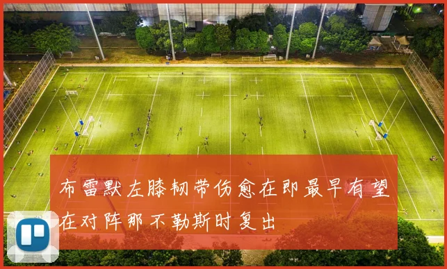 布雷默左膝韧带伤愈在即最早有望在对阵那不勒斯时复出